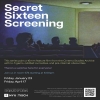 Flyer for Secret Sixteen Screening