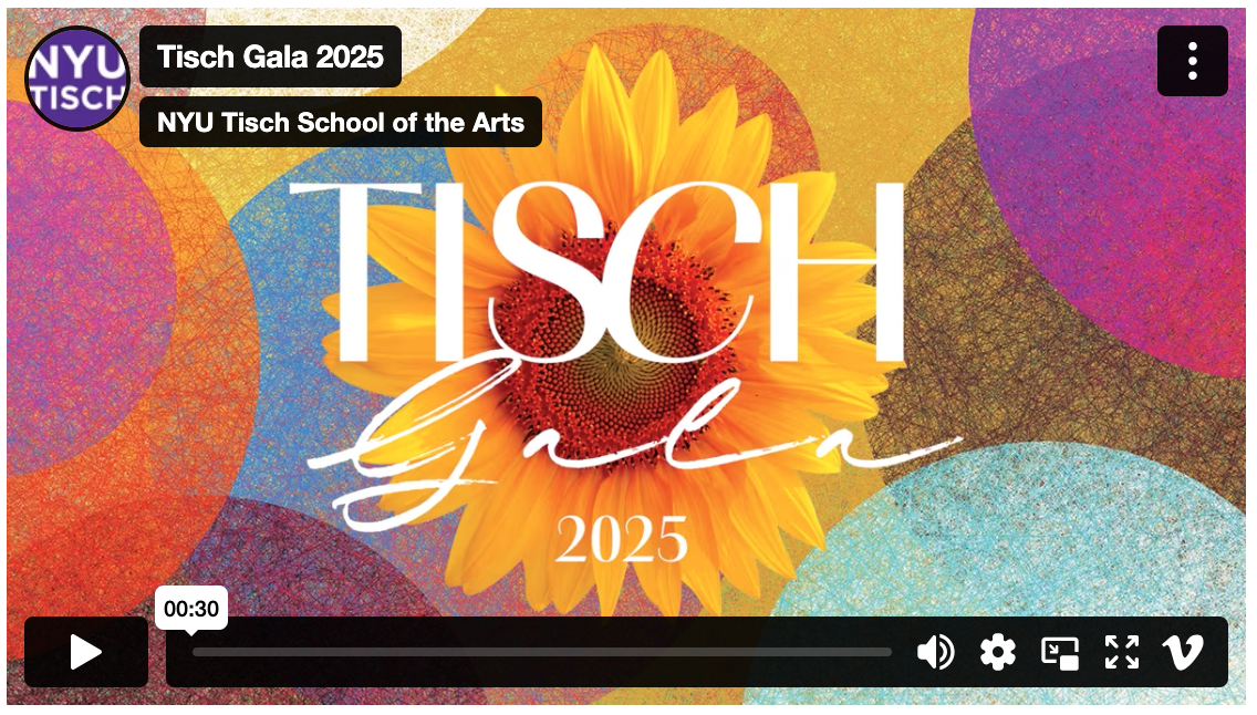 Tisch Gala Video